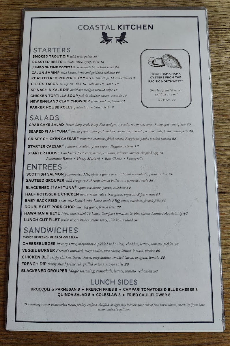 Coastal Kitchen Menu - Image 3